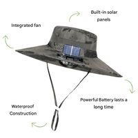 Outdoor Zonnehoed met Ingebouwde Ventilator – Sunbreeze