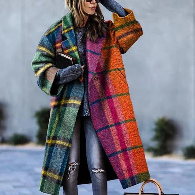 Lange Dames Wintertrenchcoat - Vivienne