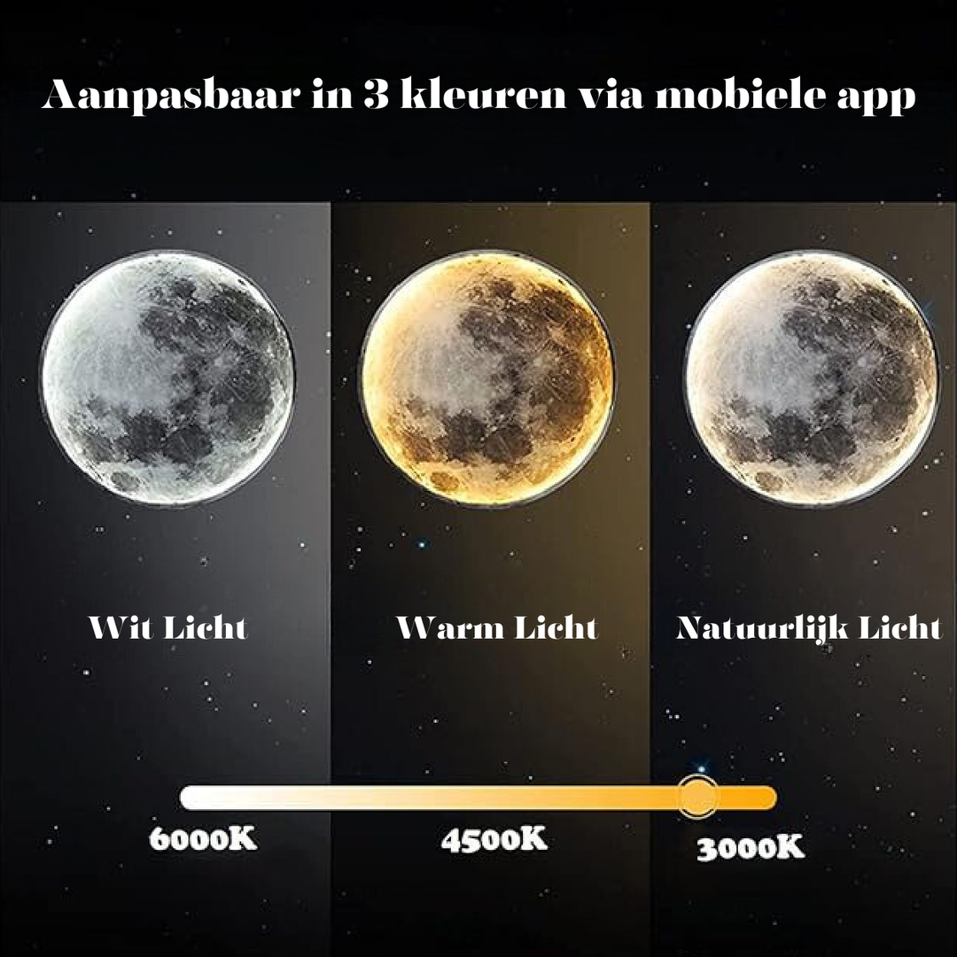 Magische Sfeervolle Maanlamp - LunaGlow