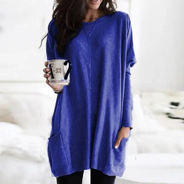 Trendy Tuniek met Lange Mouwen - Celina