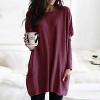 Trendy Tuniek met Lange Mouwen - Celina
