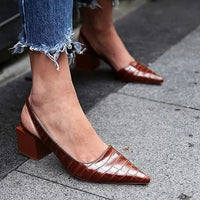 Lara™ Orthopedische Pumps met Croco-Design – Elegant, Comfortabel & Perfect Voor Elke Gelegenheid