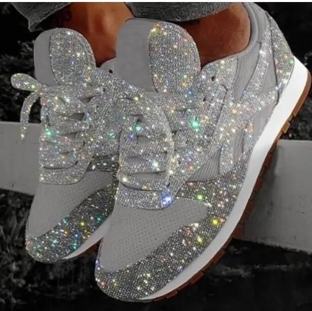 Dames Glitterschoenen met Pailletten - Livia