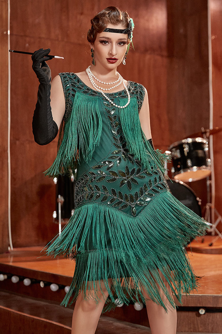 Glamoureuze Charlestonjurk uit de jaren '20 - Amelia