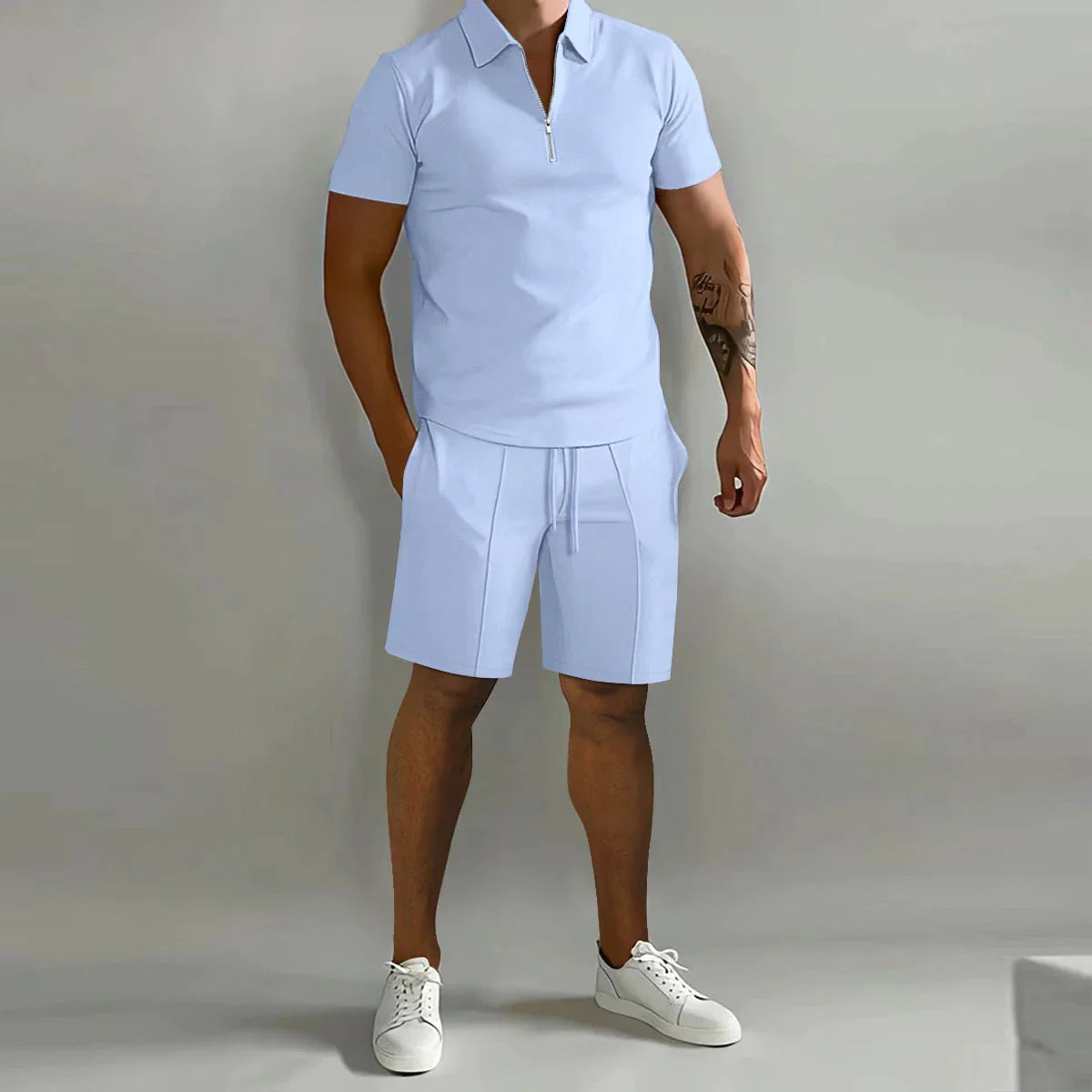 Trendy Heren Polo Set - Milano