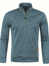 Heren Pullover met Halsrits voor Herfst & Winter – Matteo