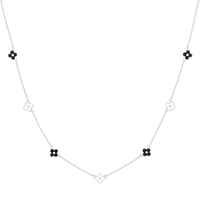 Delicate Bloemen Halsketting - Lilliane