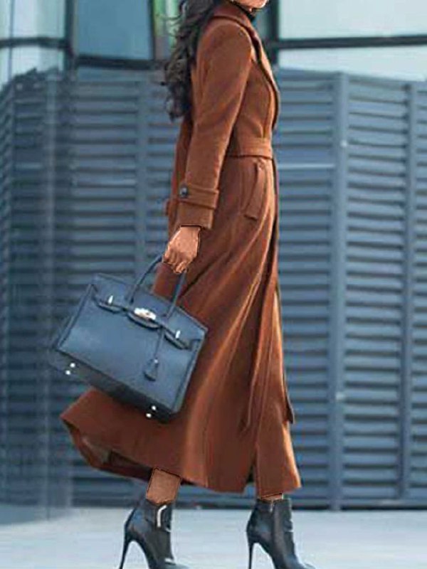 Stijlvolle Wollen Damesjas - Elora