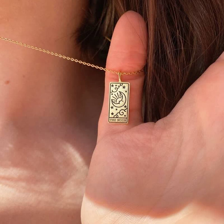 Vintage Tarot Kaart Gelukshanger - Seraphina