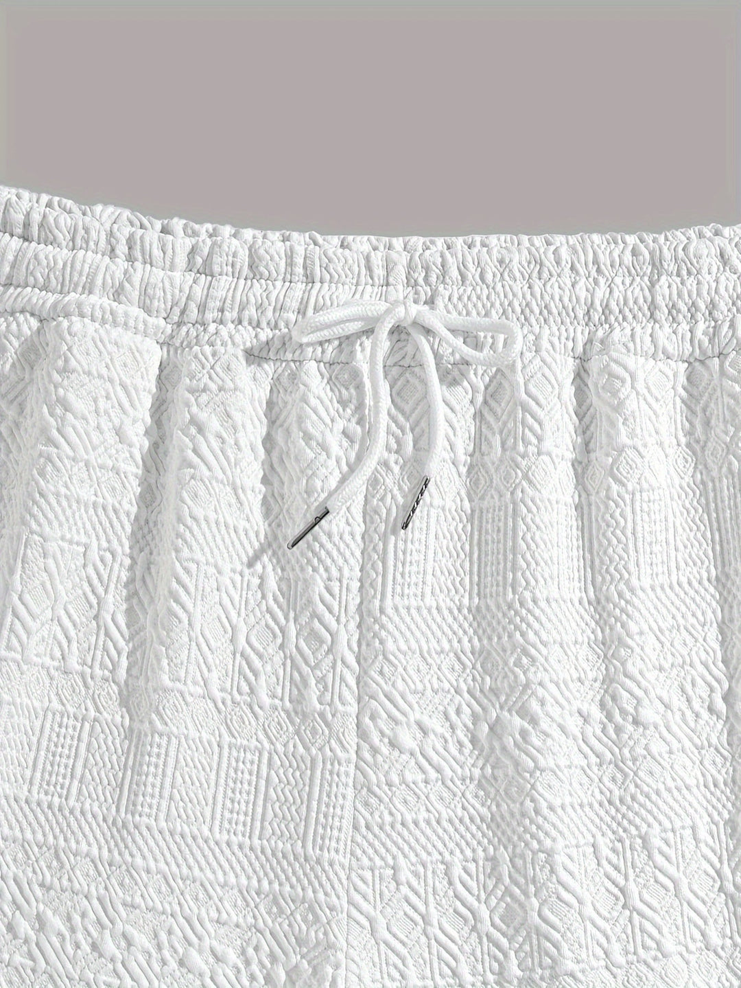 Szorty Zomer Męskie Basic Look z Kieszenią na Sznurek Komfort - Finn