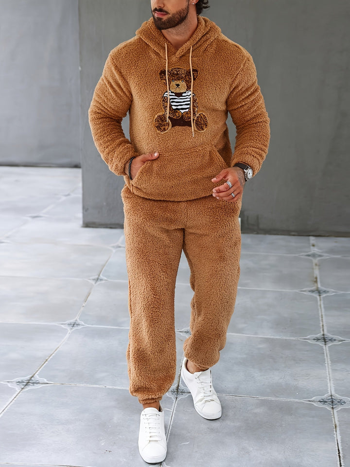 Fuzzy Fleece Tweedelige Outfitset - Logan