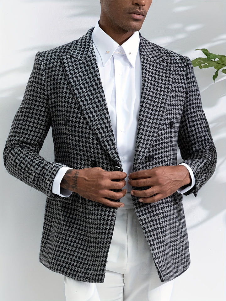 Stijlvolle Geruite Heren Blazer - Oliver