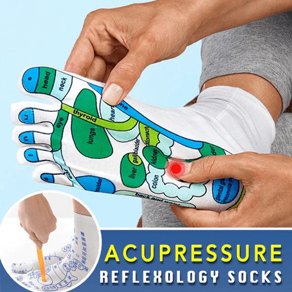 Acupressuur Sokken voor Ontspanning en Gezondheid - ReflexoSox