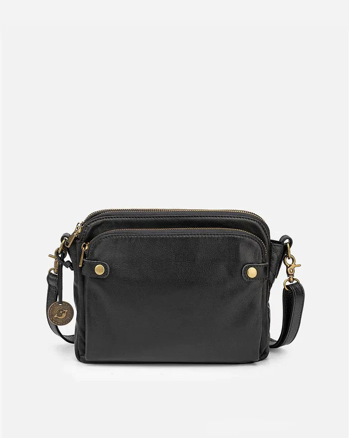 Leren Crossbody Schoudertas - PremierSatchel