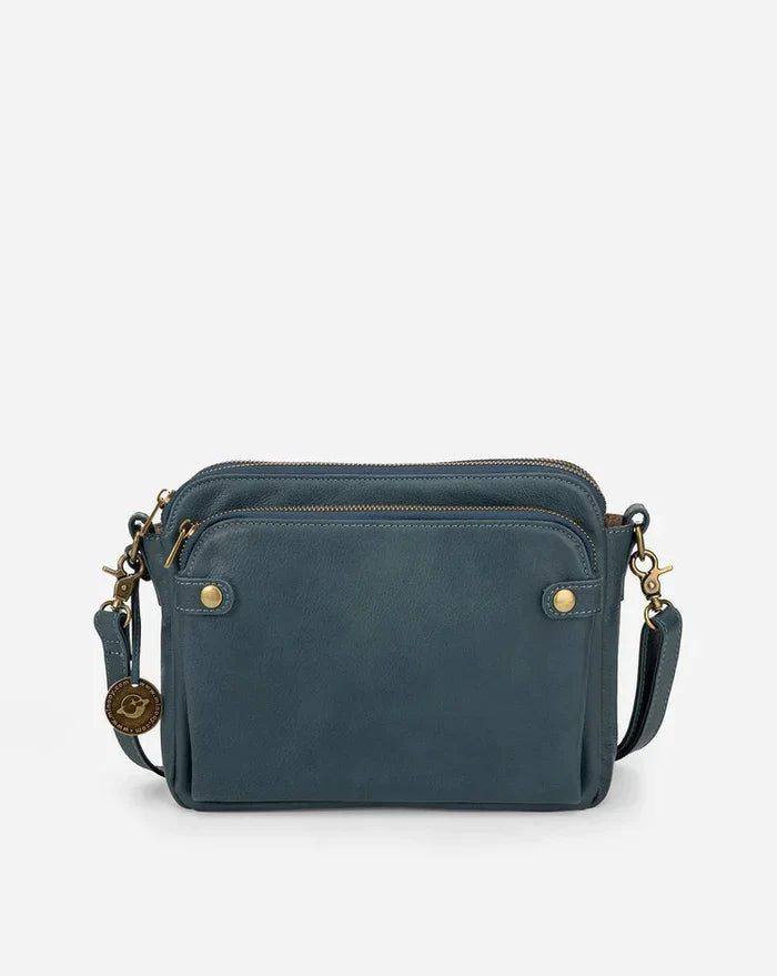 Leren Crossbody Schoudertas - PremierSatchel