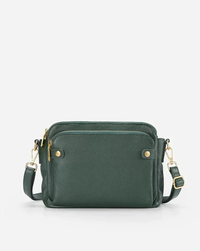 Leren Crossbody Schoudertas - PremierSatchel