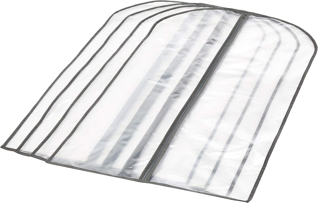 PEVA Kledingopberghoes Set – 5-Pack Stofhoezen met Rits (1 Kopen, 1 GRATIS)