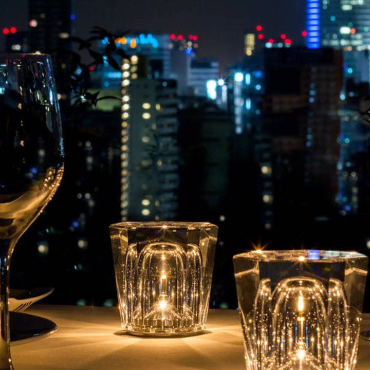 Luxe Oplaadbare Diamant Kristal Tafellamp - Lumière Diamant