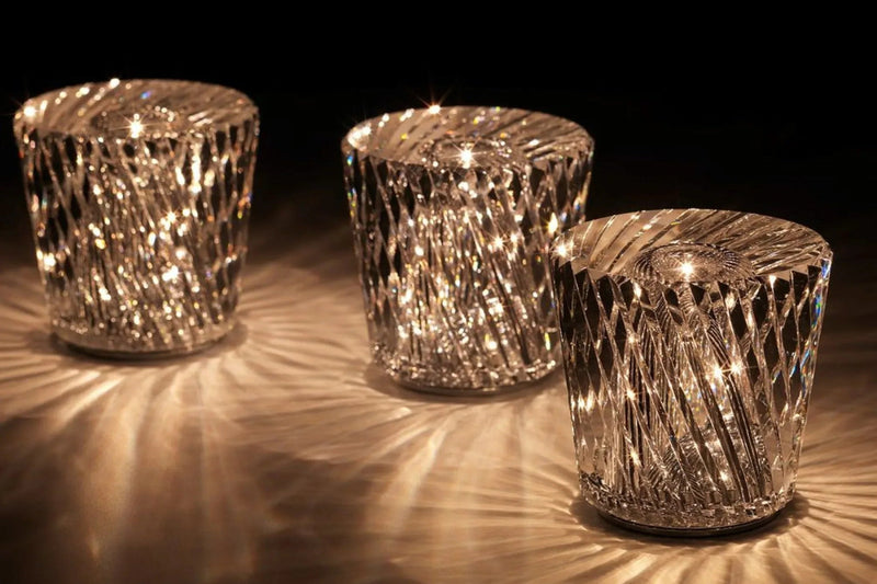 Luxe Oplaadbare Diamant Kristal Tafellamp - Lumière Diamant
