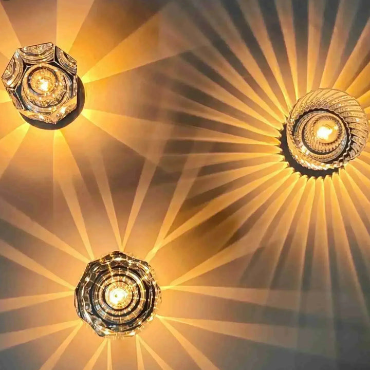 Luxe Oplaadbare Diamant Kristal Tafellamp - Lumière Diamant