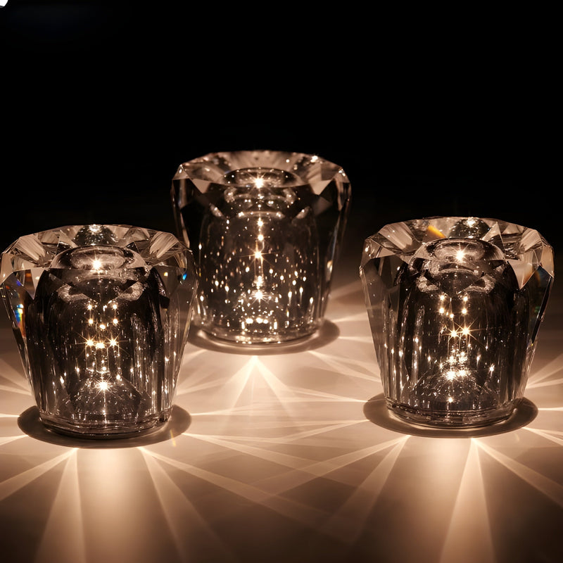 Luxe Oplaadbare Diamant Kristal Tafellamp - Lumière Diamant
