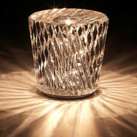 Luxe Oplaadbare Diamant Kristal Tafellamp - Lumière Diamant