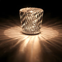 Luxe Oplaadbare Diamant Kristal Tafellamp - Lumière Diamant