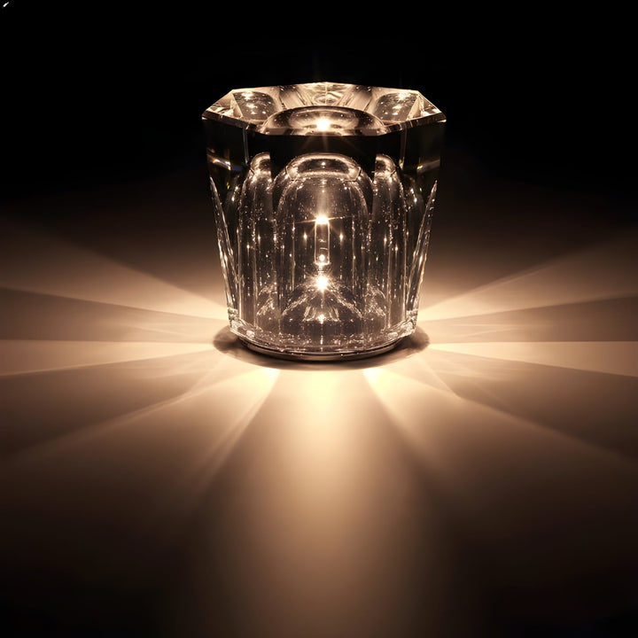Luxe Oplaadbare Diamant Kristal Tafellamp - Lumière Diamant