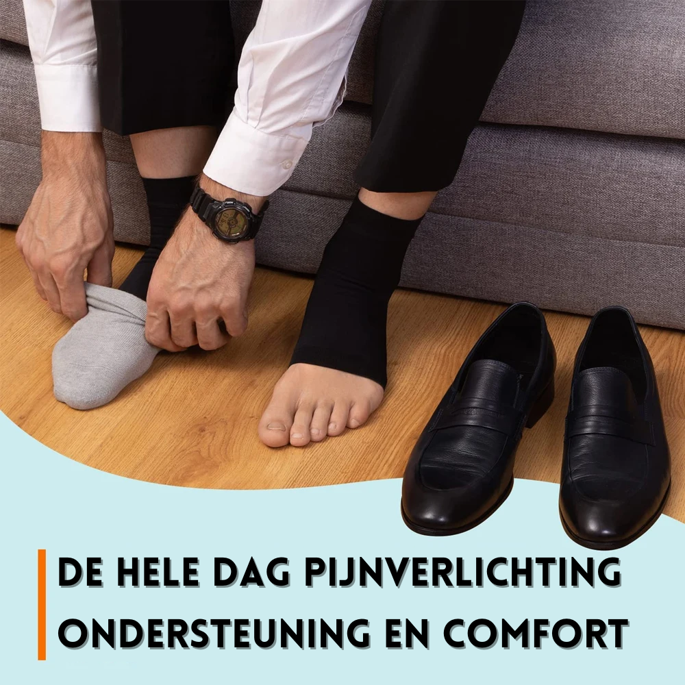 Compressie Enkelsokken voor Neuropathie - AnkleSupport Pro