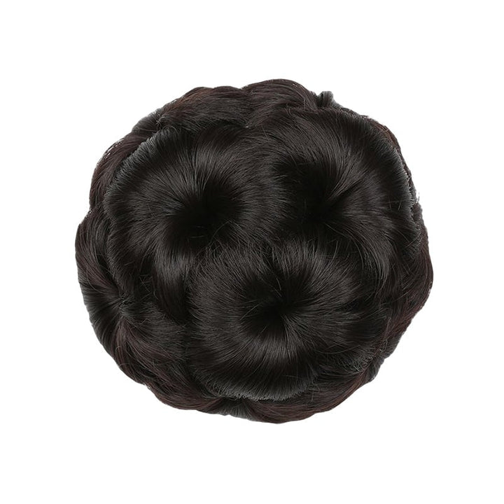 Bloemvormige Haarklem met Hairextension – Fiora