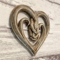 Houten Hart Wanddecoratie - ForeverTouch
