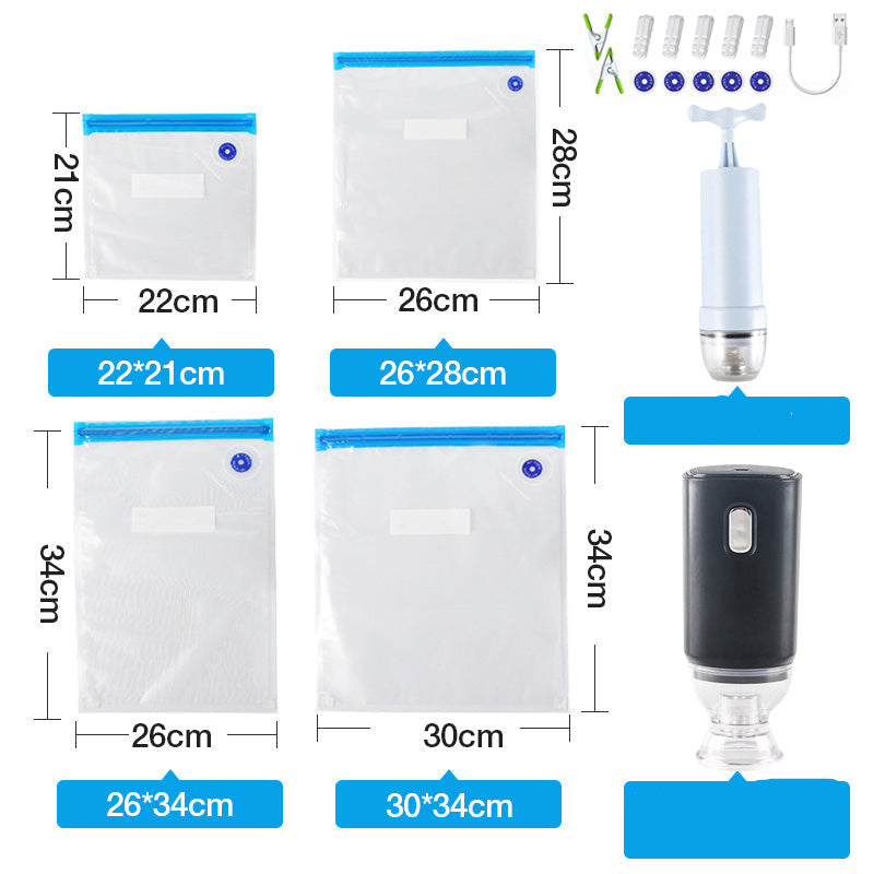 10 Herbruikbare Vacuüm Sealer Zakken - FreshGuard
