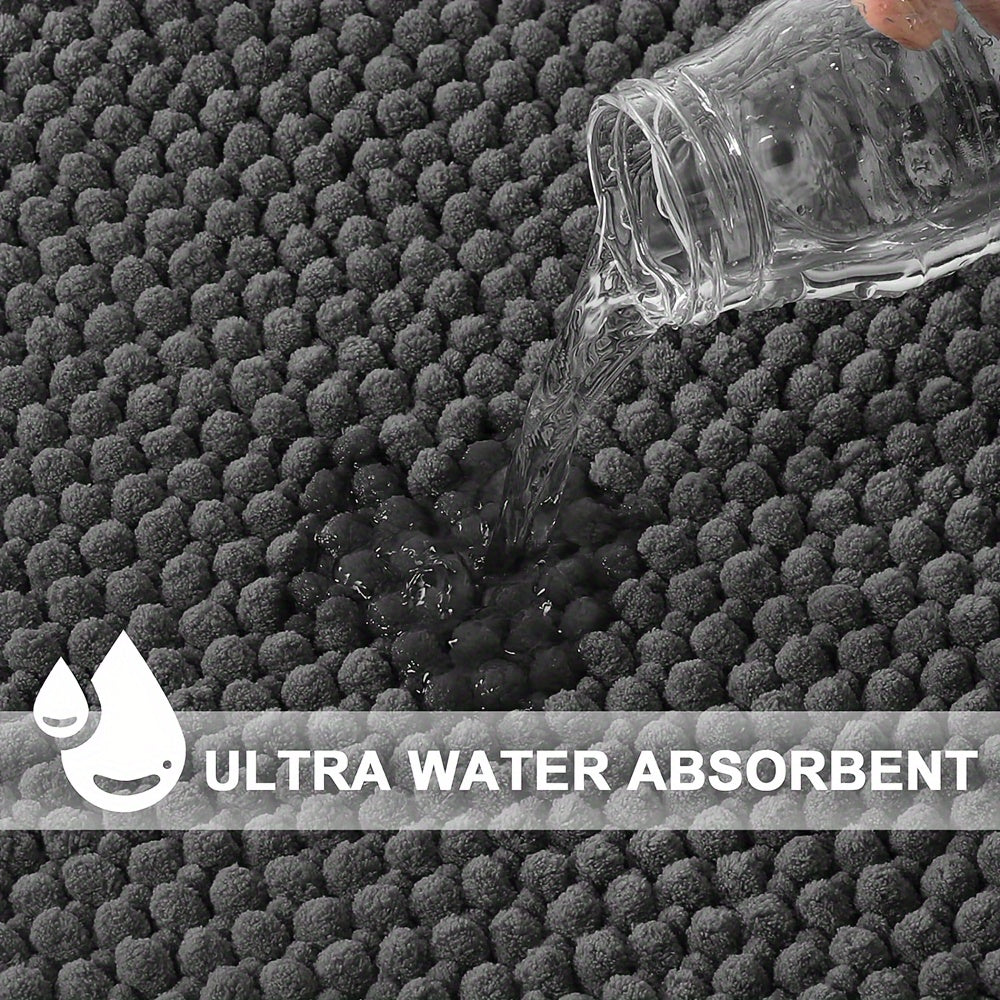 Luxe L-vormige Antislip Hoekdouchemat - Evelyn