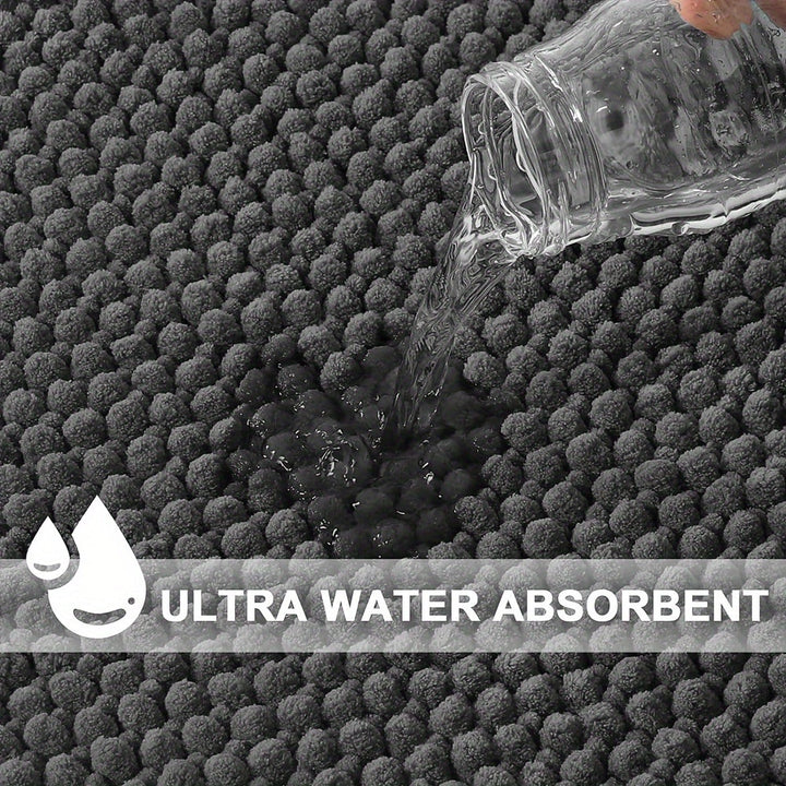 Luxe L-vormige Antislip Hoekdouchemat - Evelyn