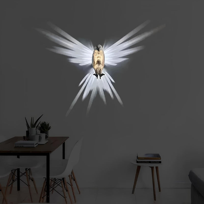 Verlichte Vleugels Wandlamp - LumaWings