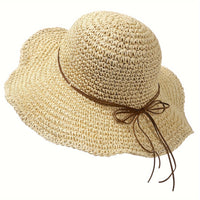 Gehaakte Boho Strohoed voor Zomerreizen – Elouan