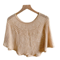 Dames IJszijden Sjaal met Brei & UV-bescherming – Amira