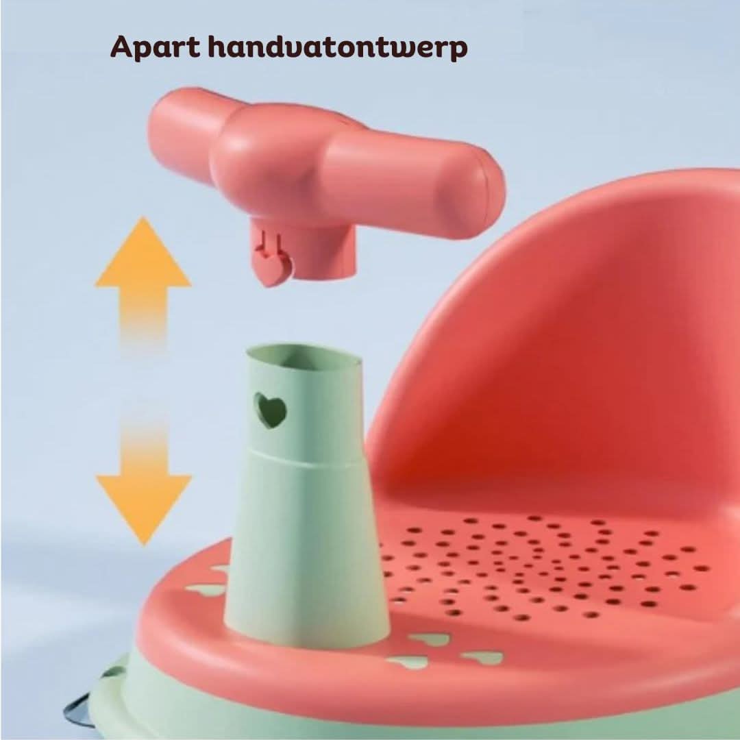 Antislip Babyzitje voor Veilig Badtijdcomfort - Bubblie