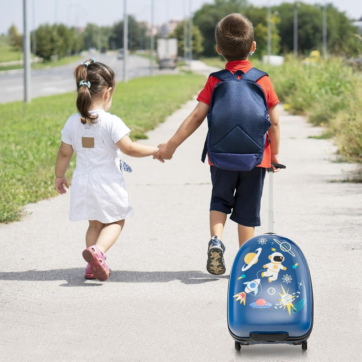 Hard Shell Kinder Handbagagekoffer Met Wielen (40 cm)