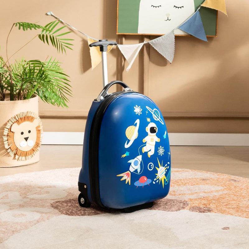 Hard Shell Kinder Handbagagekoffer Met Wielen (40 cm)