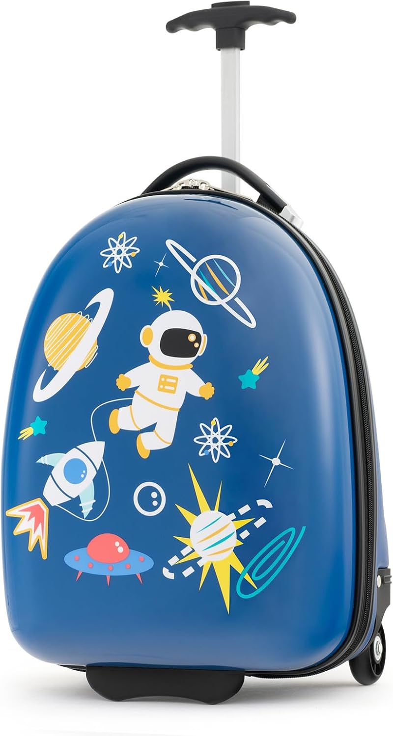 Hard Shell Kinder Handbagagekoffer Met Wielen (40 cm)
