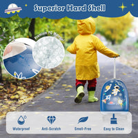 Hard Shell Kinder Handbagagekoffer Met Wielen (40 cm)