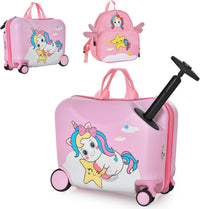 2-delige Rollende Kinder Bagageset met Rugzak