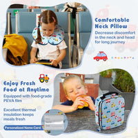 5-delige Kinder Reis Bagageset met Rugzak en Accessoires – Auto | Uil