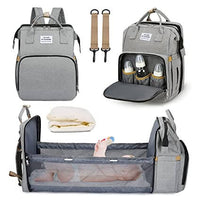 Draagbare Babybed en Luiertas – Multifunctionele Reisrugzak