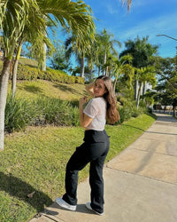 Trendy Dames Cargo Jeans - Nova