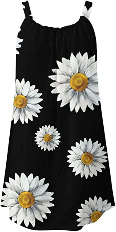 Boho Chic Zomerjurk met bloemenprint – Karla