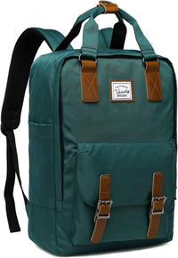 15.6” Waterdichte Vintage Laptop Rugzak met Opbergvakken – UrbanEase