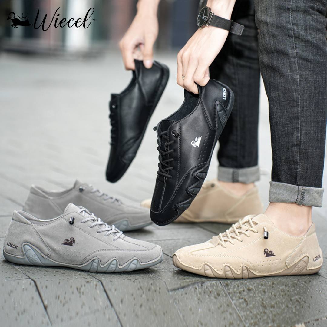 Uniseks Leren Barefoot Schoenen – BareMotion