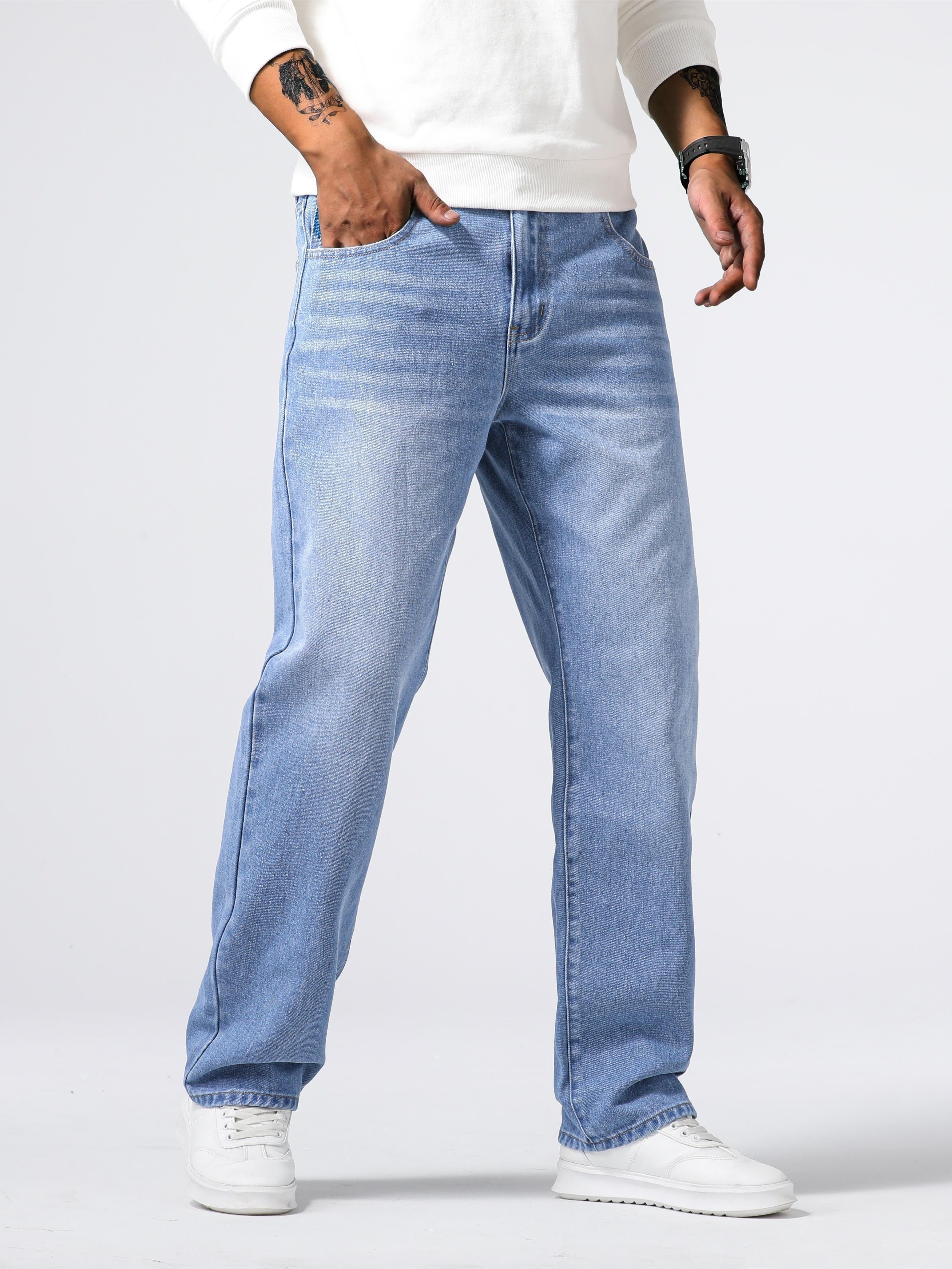 Relaxed Fit Regular Heren Jeans - Lucas